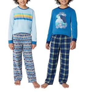Eddie Bauer Kids 4-piece PJ Set, Blue